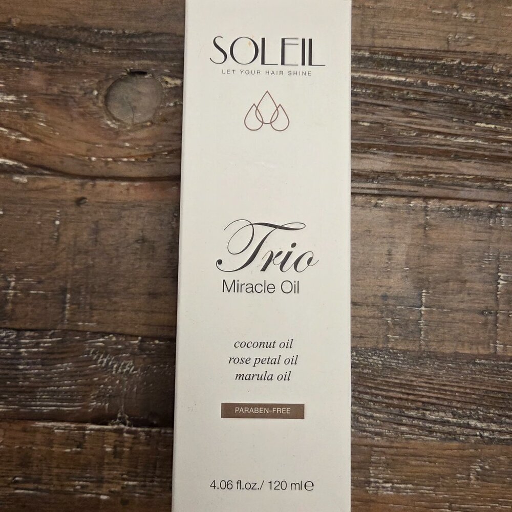 Soleil Trio Miracle Oil for hair